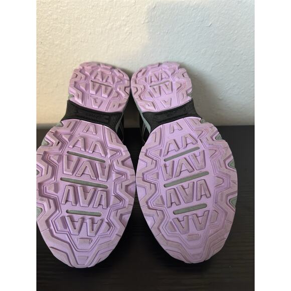 ASICS Running Shoes Women's Size 9.5 Black Gel-Venture 8 Black Purple Green - Picture 5 of 6